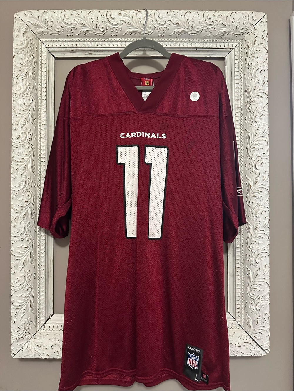 Vintage Reebok Larry Fitzgerald Arizona Cardinals NFL Jersey Size L